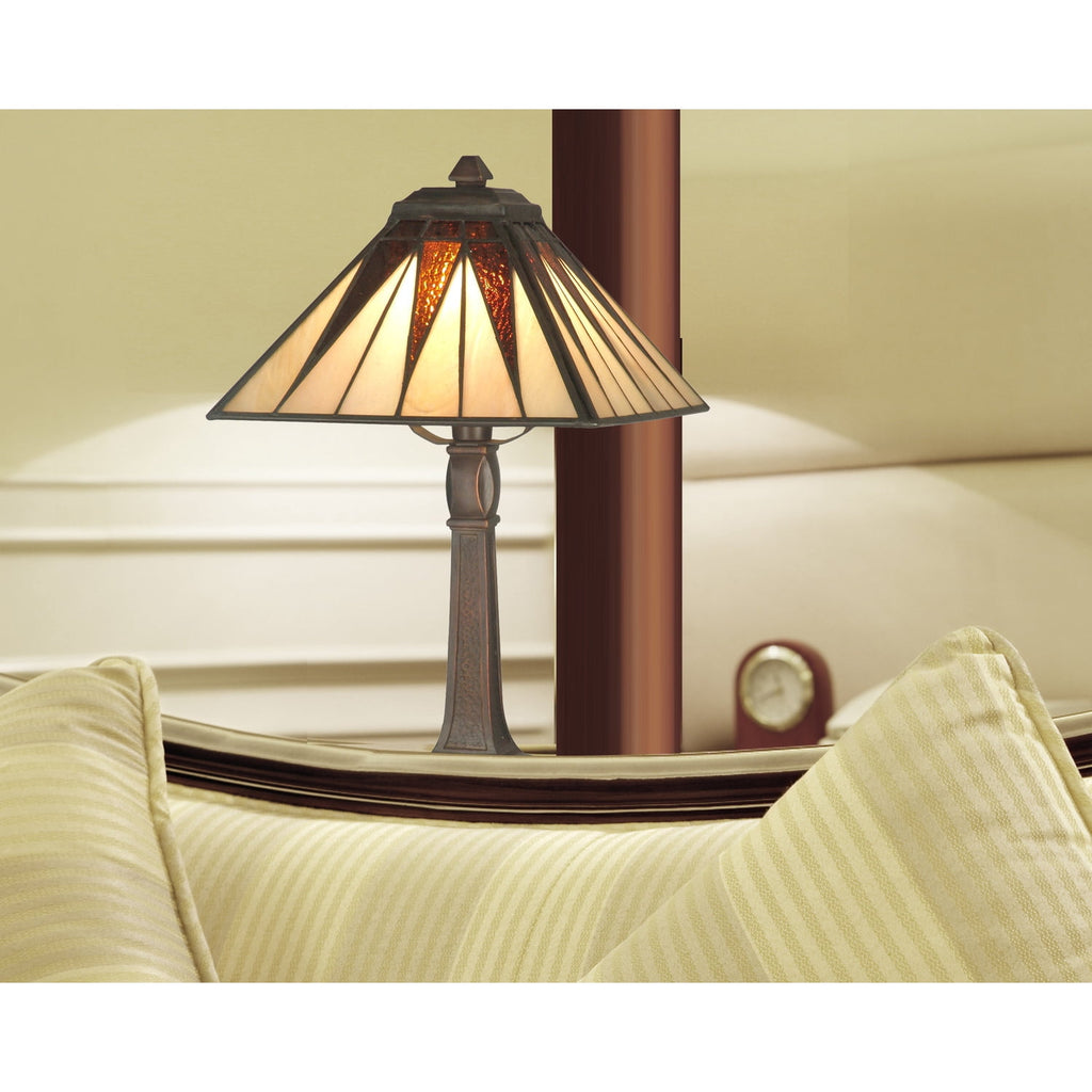 Dale Tiffany Cooper Antique Bronze Accent Lamp