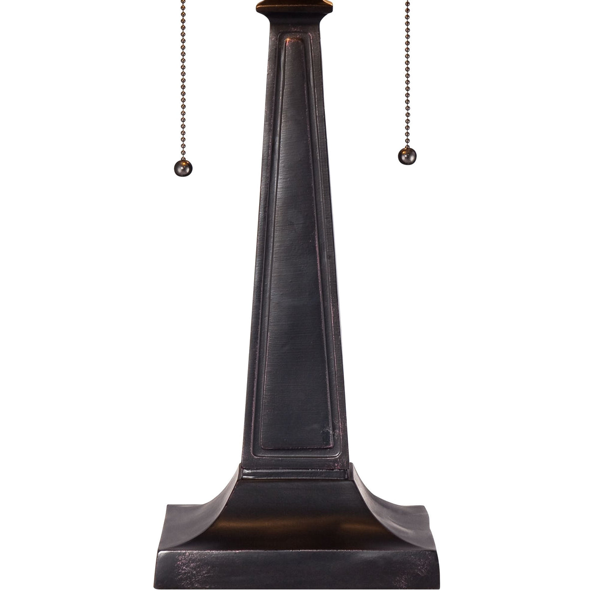 Robert Louis Tiffany Art Deco Accent Table Lamp 21.5" High Mission Bronze Stained Glass Shade for Living Room Family Bedroom Bedside Office