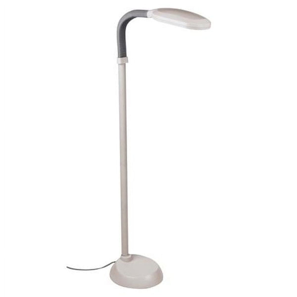 Cozylumi™ 60? Adjustable Head Light Gray Floor Lamp