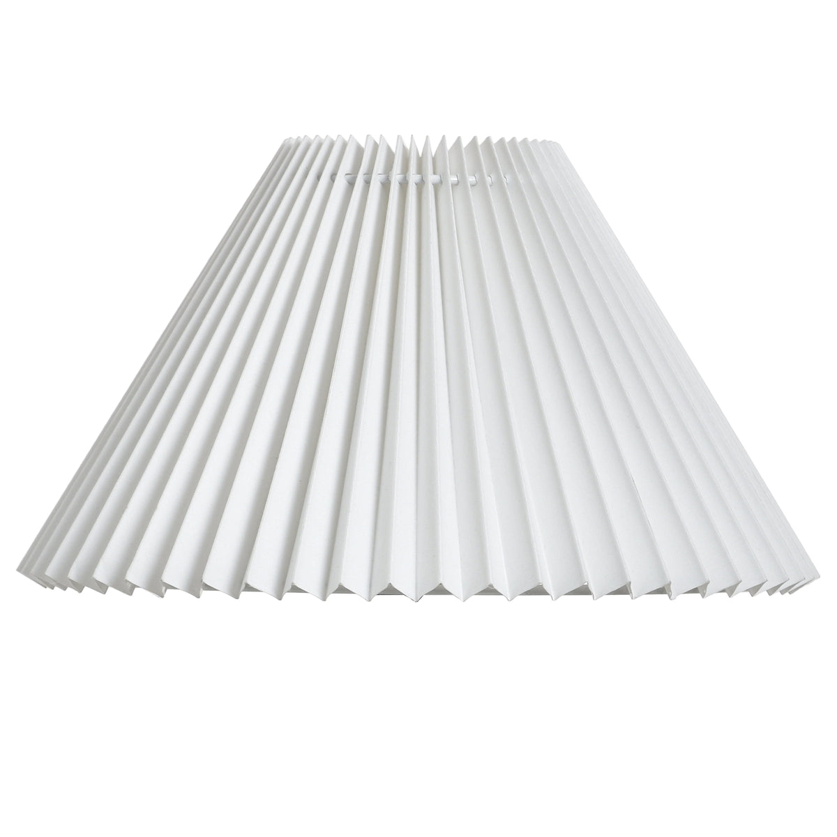Cozylumi™ Table Lamp, Wood Grain Finish with Pleated Shade