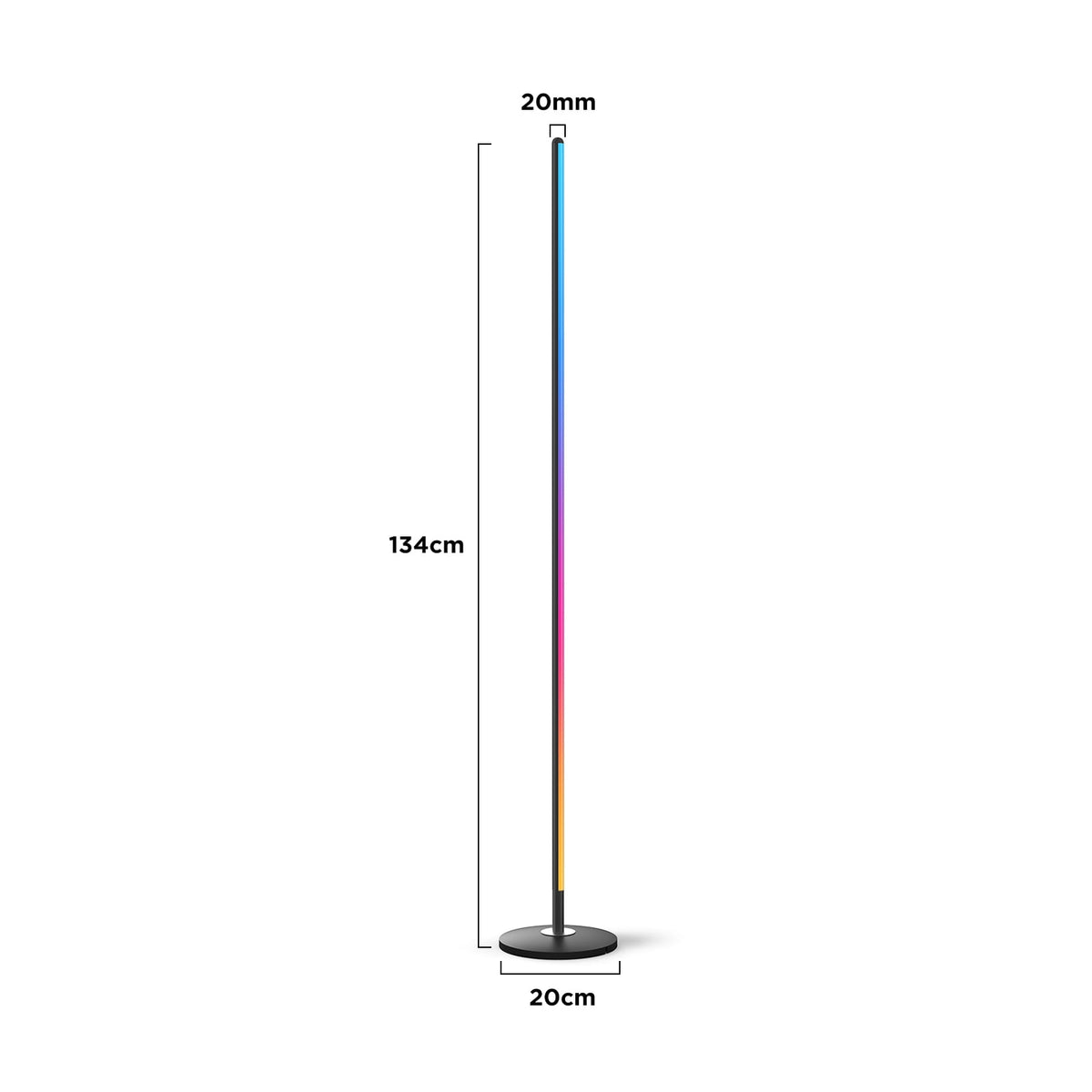 Cozylumi™ Govee Smart RGBICW Floor Lamp