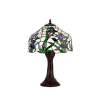 Tiffany-style Iris Table Lamp