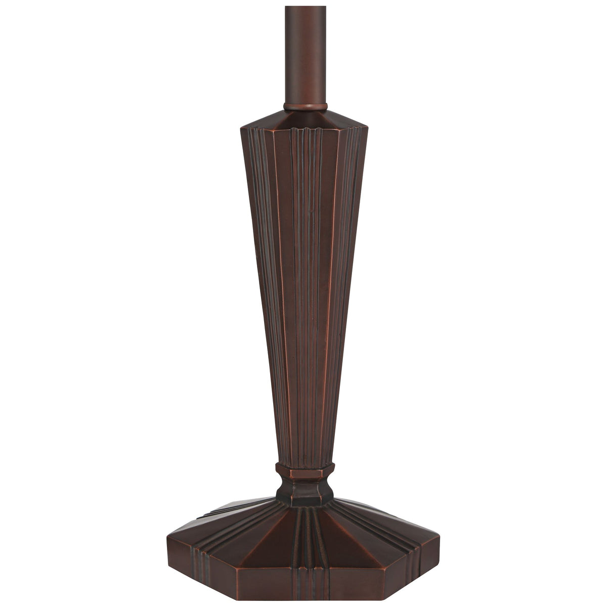Robert Louis Tiffany Landford Traditional Mission Accent Table Lamp 22 1/2" High Bronze Stained Art Glass Shade for Bedroom Living Room Bedside Office