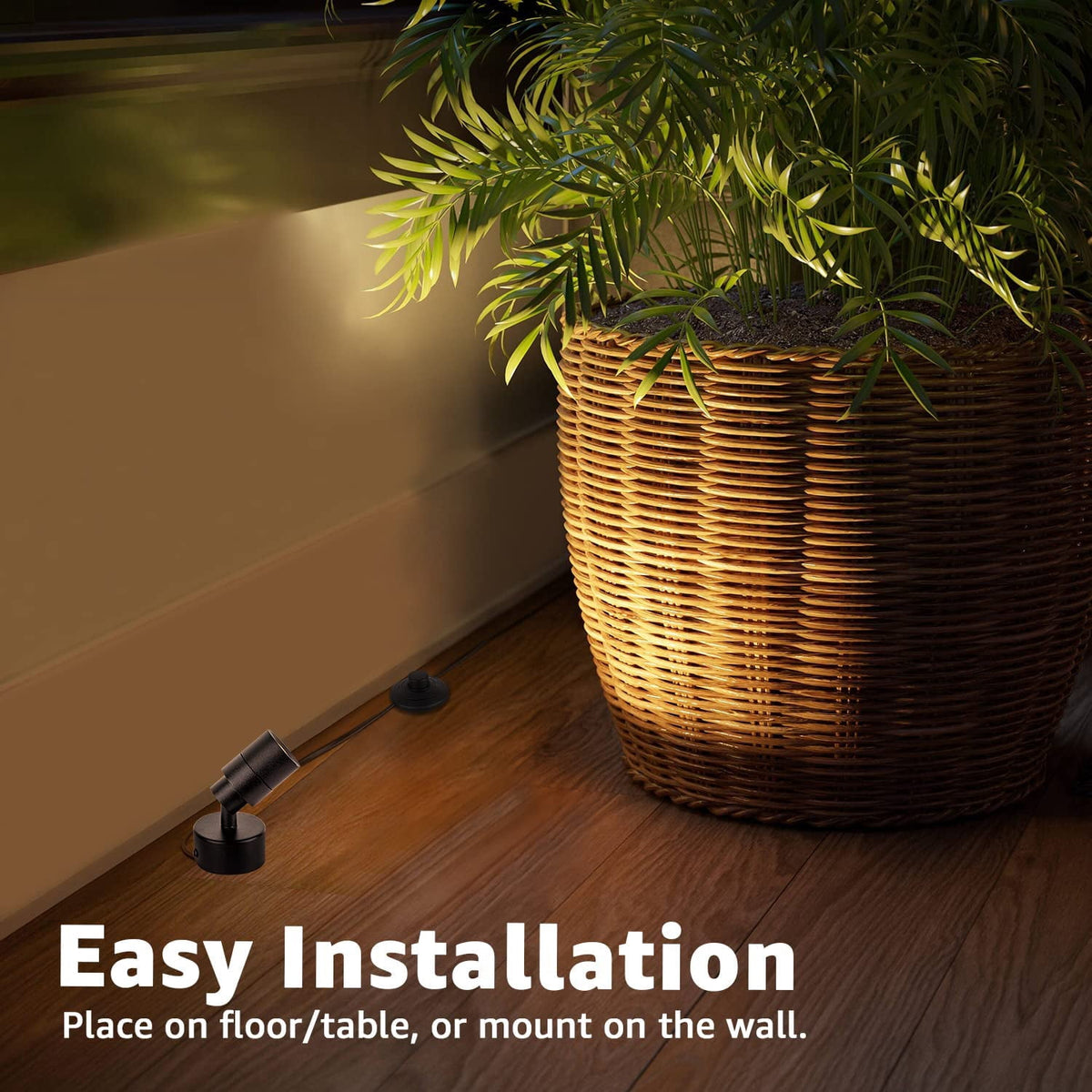 Cozylumi™ SUNVIELED Spotlights Indoor, 3W Up Light Floor Lamps, 3000K Accent Lighting