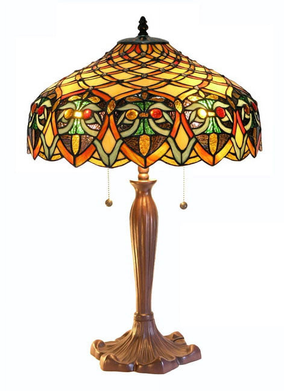 Tiffany-style Arielle Table Lamp