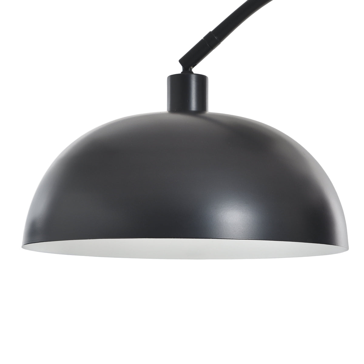 Cozylumi™ Black Finish Arch Dome Floor Lamp