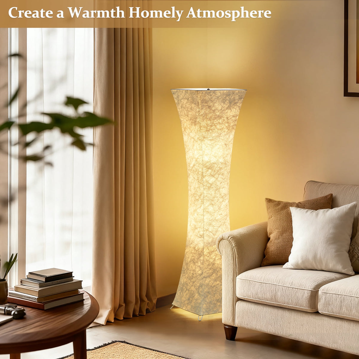 Cozylumi™ Floor Lamp for Living Room, 47? Adjustable Color Temperature Standing Corner