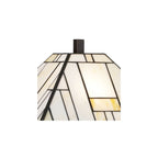Robert Louis Tiffany Wrought Tiffany Style Table Lamp 26 1/4" High Bronze Art Deco Stained Glass for Bedroom Living Room Bedside Nightstand Office