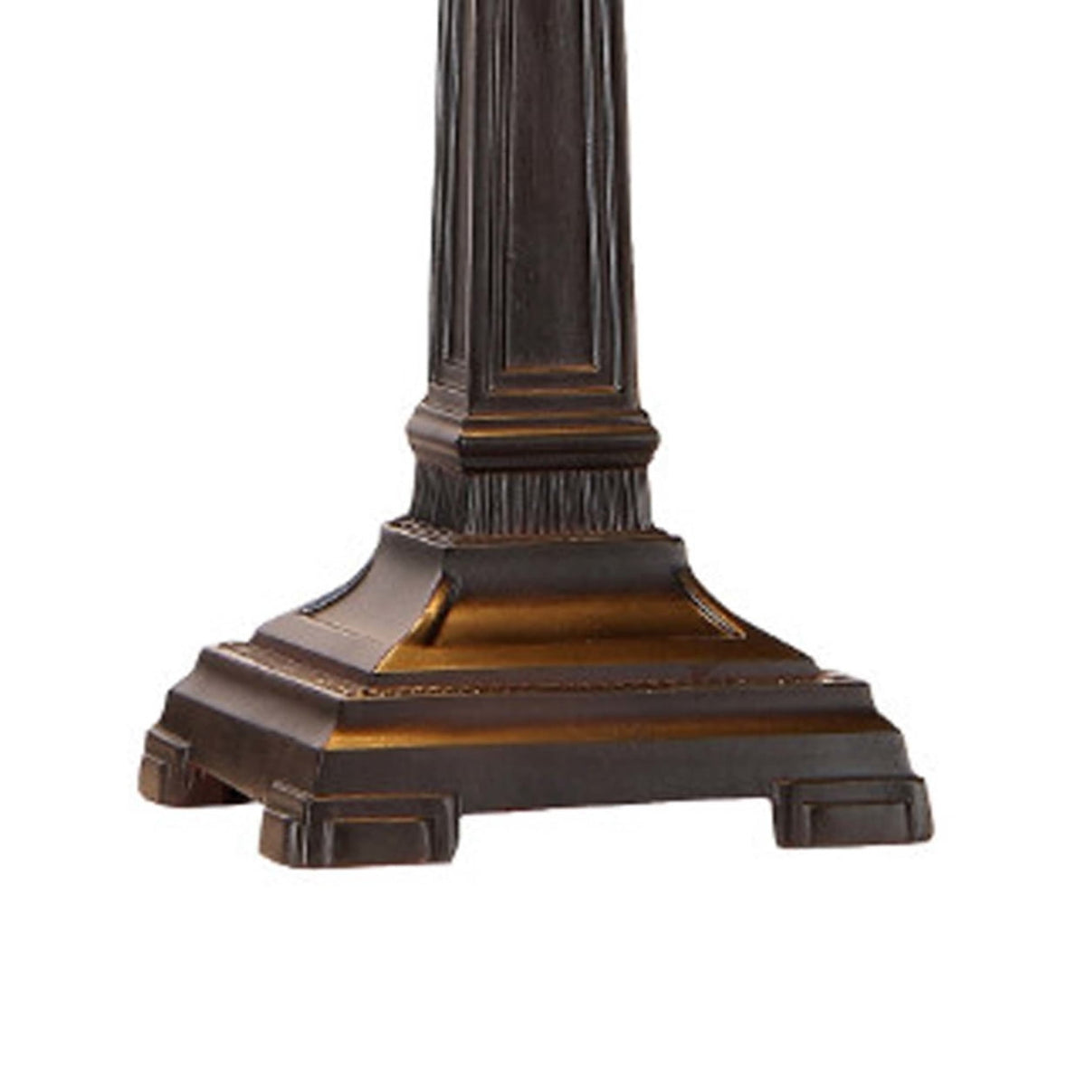 CHLOE Lighting INNES Tiffany-style 2 Light Mission Table Lamp 16" Shade