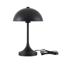 Vellune™ Modern Dome 18 in Touch On/Off Table Lamp, Brass