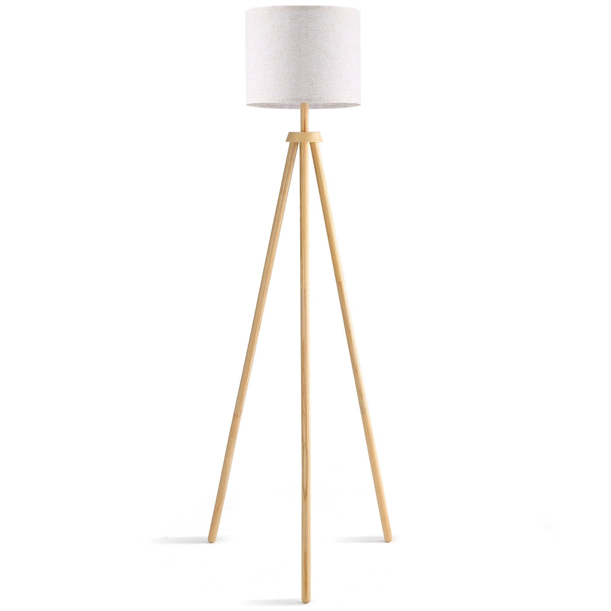 Vellune™ JOPESO Floor Lamp with Table,End Table Lamp with Charging Station USB &