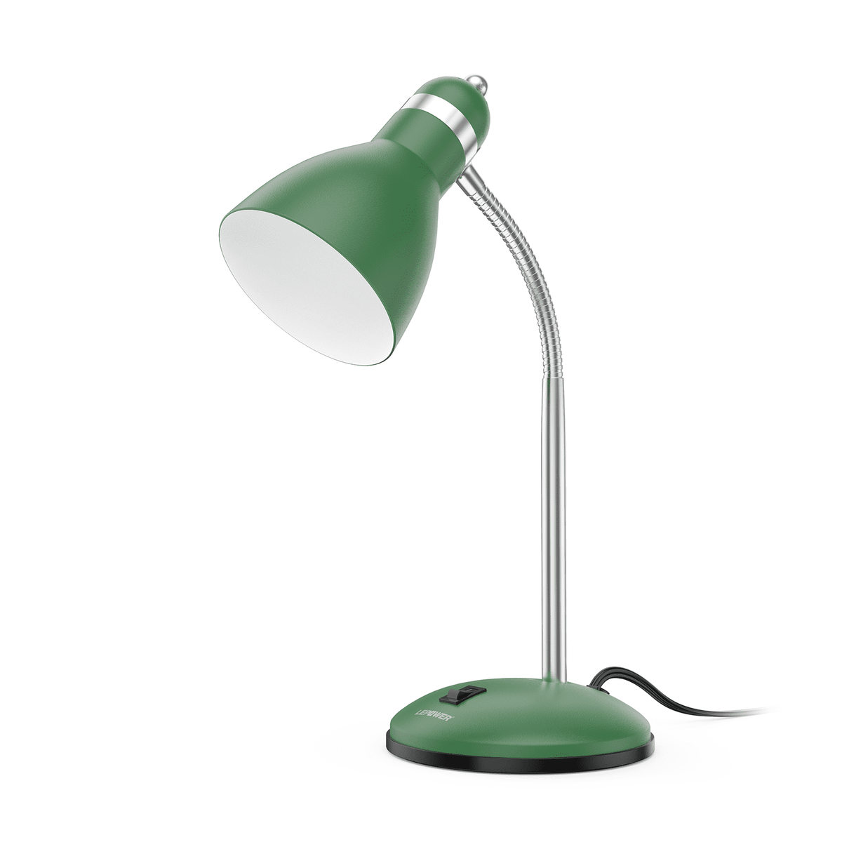 Vellune™ Metal Desk Lamp, Adjustable Gooseneck Reading Lamp for Home, Office, Bedroom