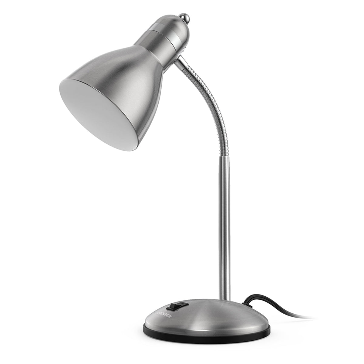Vellune™ Metal Desk Lamp, Adjustable Gooseneck Reading Lamp for Home, Office, Bedroom