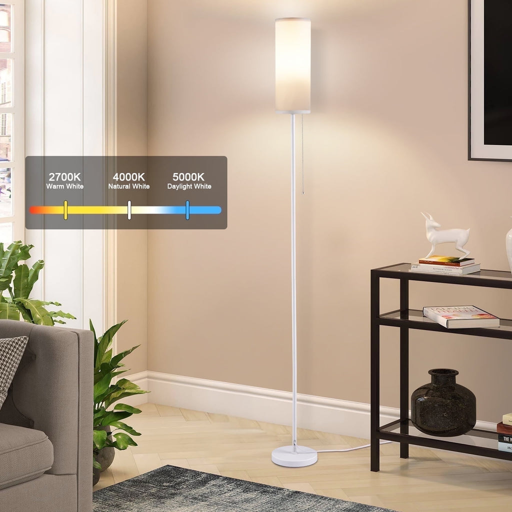 Vellune™ Vesteel Floor Lamp for Living Room, Modern Standing Lamp with 3 Color