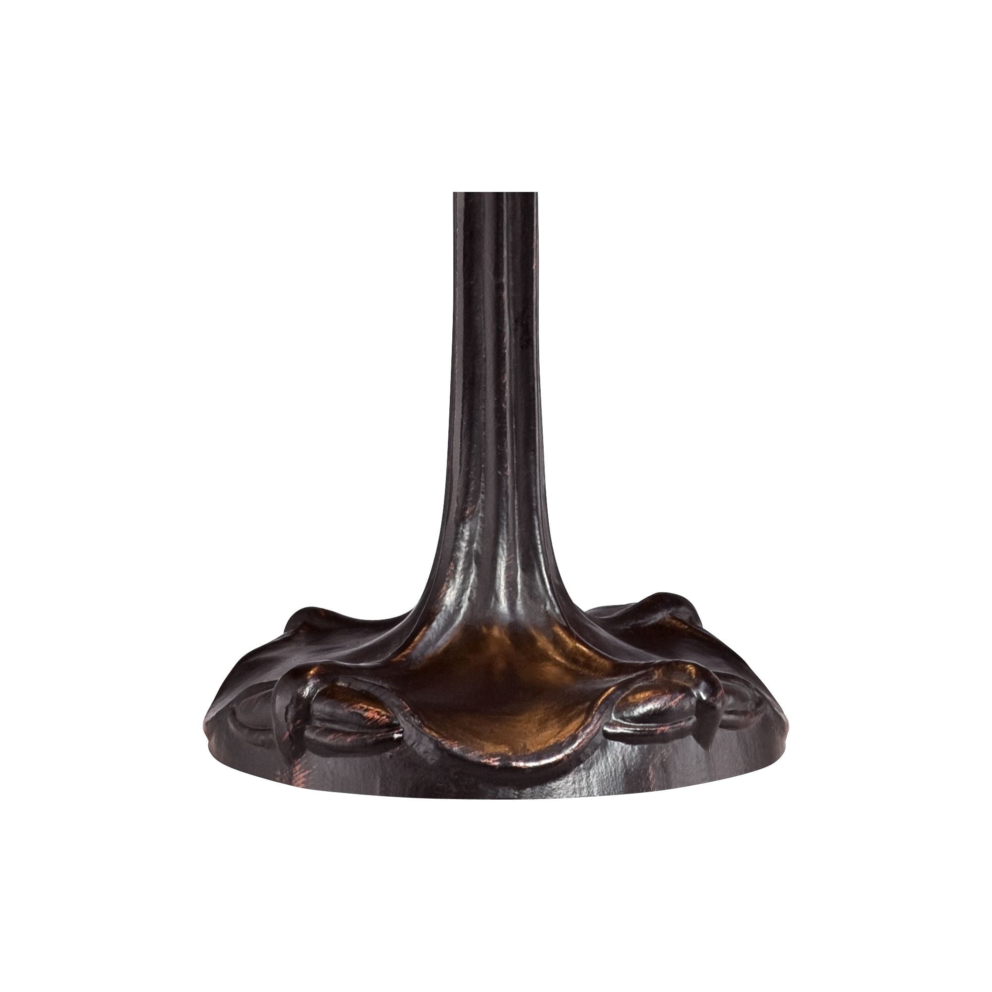Robert Louis Tiffany Traditional Table Lamp 24.75" High Bronze Tropical Birds Stained Glass Shade for Living Room Family Bedroom Nightstand