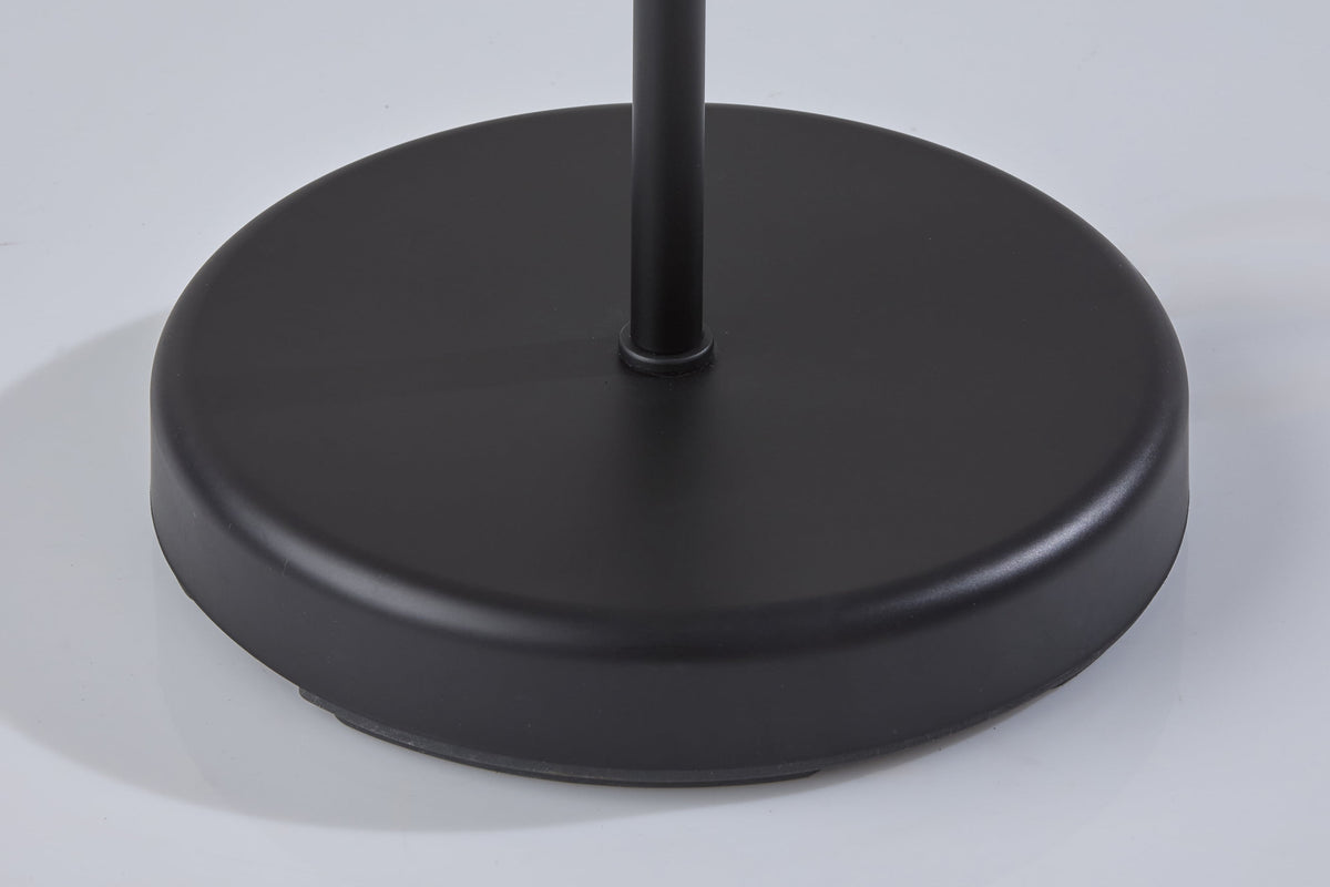Cozylumi™ 72 in Black Combo Floor Lamp with Adjustable Reading Lamp