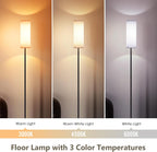 Cozylumi™ CAALOGT Floor Lamp, Modern Standing Lamp with 3 Color Temperatures, Foot