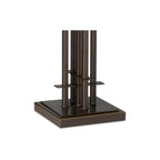 Robert Louis Tiffany Wrought Tiffany Style Table Lamp 26 1/4" High Bronze Art Deco Stained Glass for Bedroom Living Room Bedside Nightstand Office