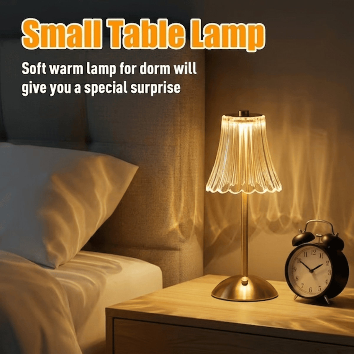 Cozylumi™ Cordless Table Lamp, 3 Color Temperatures & Stepless Dimming, Table Lamp with