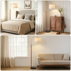 Cozylumi™ RORIA 64? Modern Floor Lamp, Height Adjustable Curved Standing Lamp,for