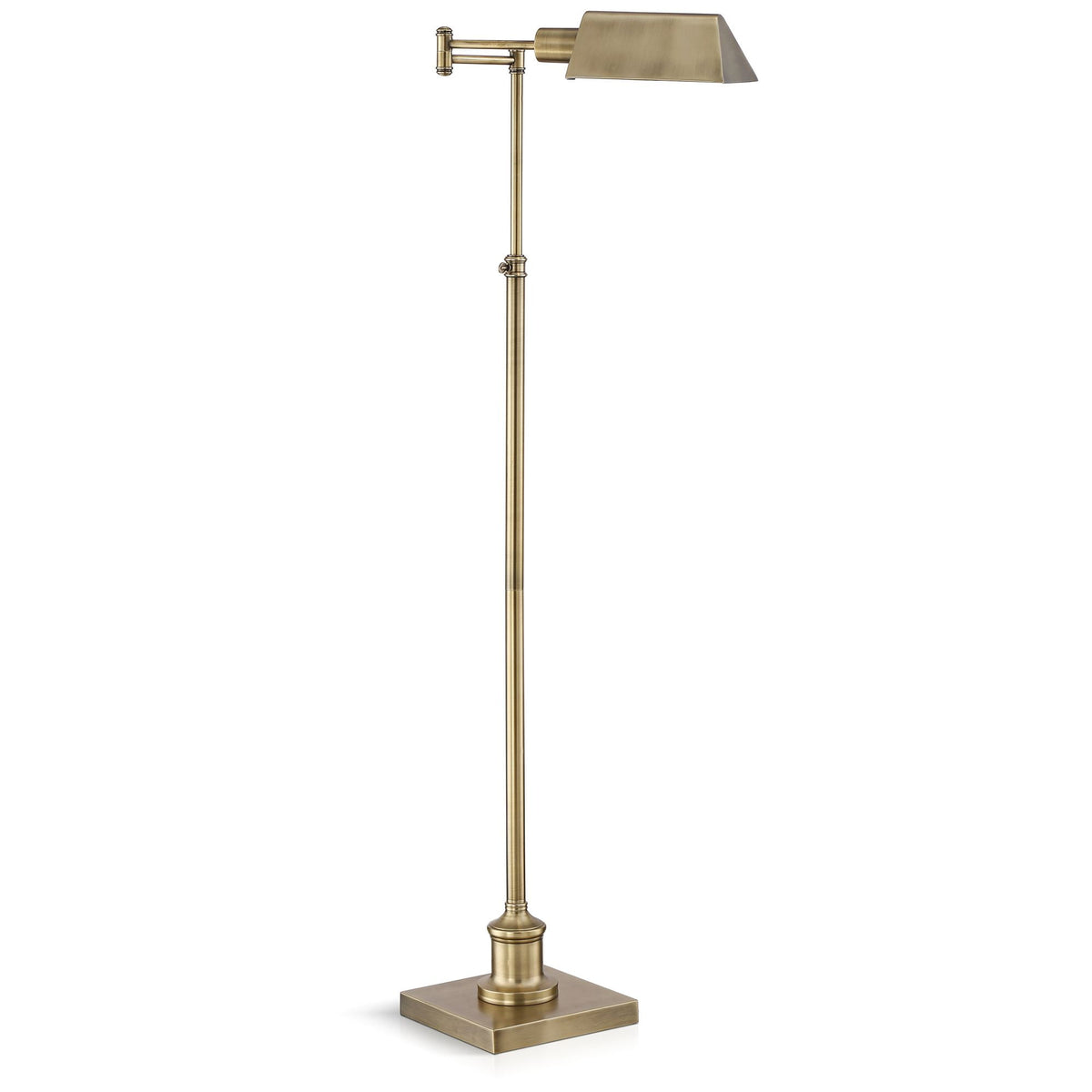 Cozylumi™ Jenson Swing Floor Lamp, Brass