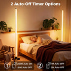 Cozylumi™ LED Floor Lamp, RGB Corner Floor Lamp Support Music Sync, Remote & App